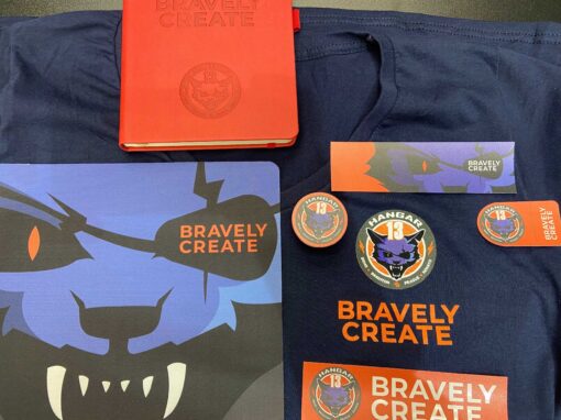 Hangar 13 Games Event Swag